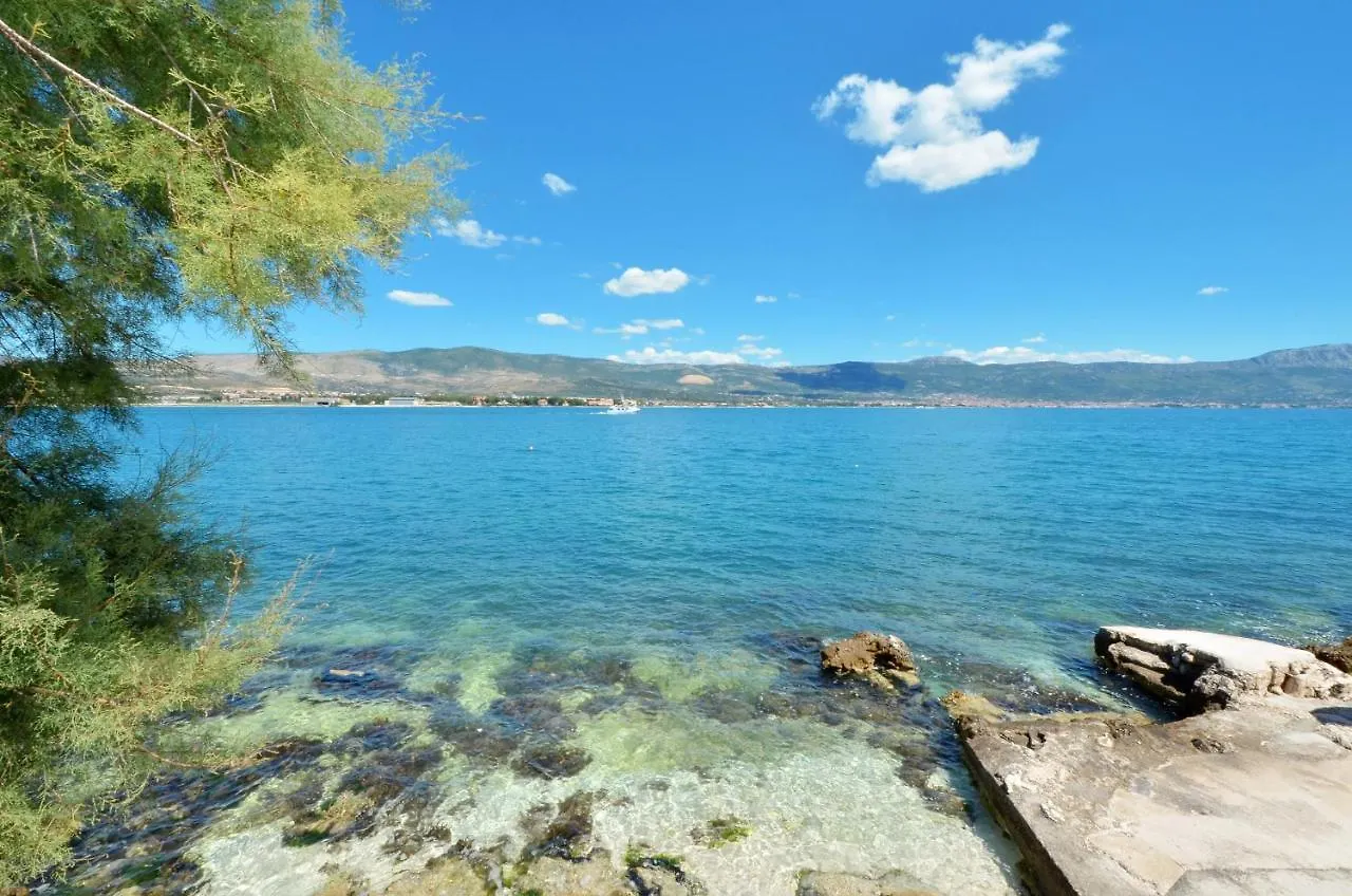 D Large Apt With Big Terrace Next To The Beach Trogir 0*,  Croatia